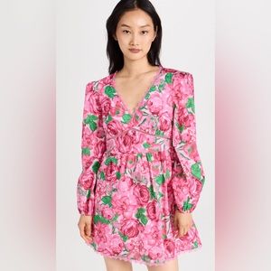 Generation Love Pink Floral Mini Dress
